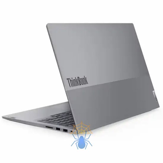 Ноутбук Lenovo ThinkBook 16 G6 IRL 16" WUXGA (1920x1200) IPS AG 300N, i3-1315U 1.2GHz, 1x8GB DDR5 5200, 512GB SSD M.2, Intel UHD, WiFi 6, BT, FPR, FHD Cam, 45Wh, 65W USB-C, NoOS, 1Y, 1.7kg фото 4