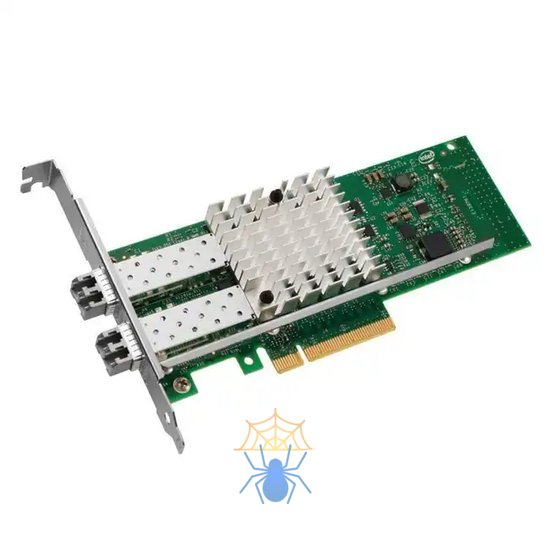 Lenovo X520-SR2 2 ports 10Gbps (2xLCSR) Converged Ethernet Server Adapter by Intel PCIe x8 v2 incl FH and LP bracket фото