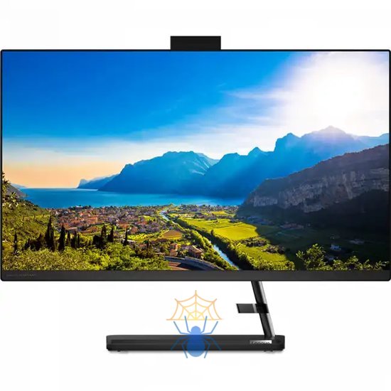 Моноблок Lenovo IdeaCentre AIO 3 27ALC6 27" FHD (1920x1080) IPS 250N, Ryzen 7 7730U, 2x8GB DDR4-3200, 1TB SSD M.2, Radeon Graphics, WiFi6, BT, 5.0MP Cam, Wireless KB&Mouse, NoOS, Black, 1Y фото