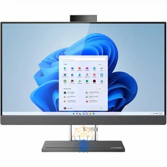 Моноблок Lenovo IdeaCentre AIO 5 27IAH7 27" QHD (2560x1440) IPS 350N, i7-13700H, 2x8GB SO-DIMM DDR5-5200, 512GB SSD M.2, Iris Xe, WiFi6, BT, 5.0MP+IR Cam, USB KB&Mouse, Win 11 Home, Storm Grey, 1Y фото 2