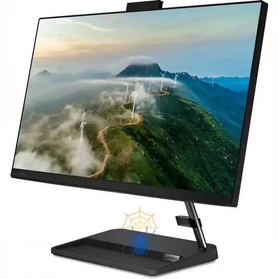 Моноблок Lenovo IdeaCentre AIO 3 27IAP7 27" FHD (1920x1080) IPS 250N, i5-12450H, 2x8GB DDR4-3200, 512GB SSD M.2, Intel UHD, WiFi6, BT, 5.0MP Cam, Wireless KB&Mouse, NoOS, Black, 1Y фото 2