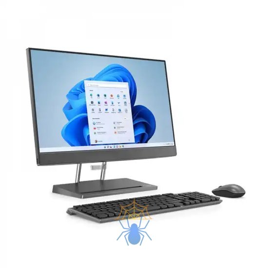 Моноблок Lenovo IdeaCentre AIO 5 24IAH7 23.8" FHD (1920x1080) IPS 250N, i5-13500H, 8GB DDR5-5200, 512GB SSD M.2, Intel Iris Xe, WiFi6, BT, 5.0MP+IR, USB KB&Mouse, NoOS, Storm Grey, 1Y фото 2