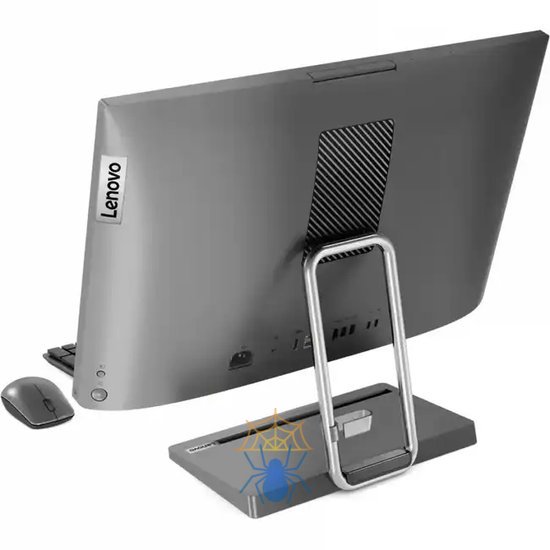 Моноблок Lenovo IdeaCentre AIO 5 24IAH7 23.8" FHD (1920x1080) IPS 250N, i5-13500H, 2x8GB SO-DIMM DDR5-5200, 1TB SSD M.2, Intel Iris Xe, WiFi6, BT, 5.0MP+IR Cam, USB KB&Mouse, NoOS, Storm Grey, 1Y фото 4