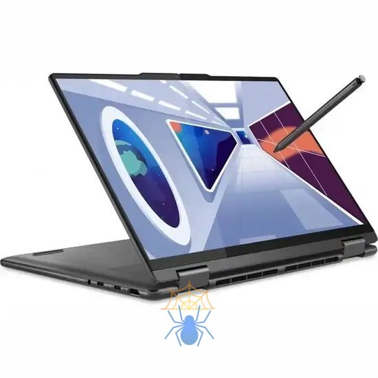 Ноутбук Lenovo Yoga 7 14ARP8 Ryzen 5 7535U 8Gb SSD512Gb AMD Radeon 660M 14" OLED Touch WUXGA (1920x1200) Windows 11 Home grey WiFi BT Cam (82YM0027RK) 82YM0027RK фото 3