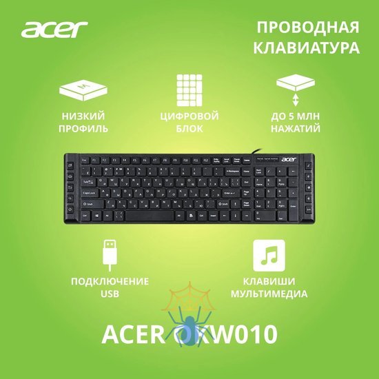 Клавиатура Acer OKW010 ZL.KBDEE.002 фото 2