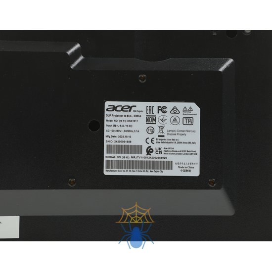 Проектор Acer X1228i MR.JTV11.001 фото 8