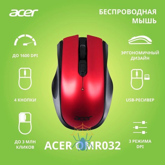 Мышь Acer OMR032 ZL.MCEEE.009 фото 2