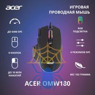 Мышь Acer OMW180 ZL.MCEEE.00S фото 2