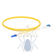Патчкорд оптический CS/UPC-LC/UPC SM Duplex 1 метр 2мм фото 3