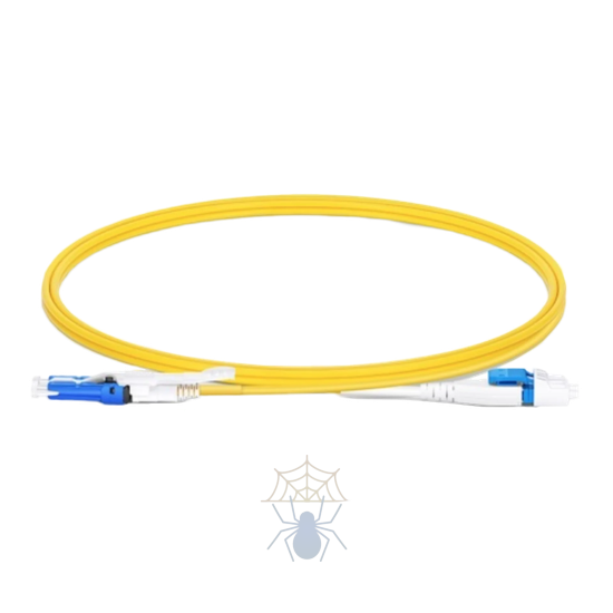 Патчкорд оптический CS/UPC-LC/UPC SM Duplex 1 метр 2мм фото