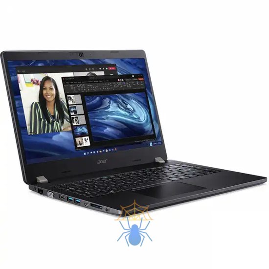 TMP214-53-540M TravelMate  14.0'' FHD(1920x1080) IPS nonGLARE/Intel Core i5-1135G7 2.40GHz Quad/8GB+512GB SSD/Integrated/WiFi/BT/1.0MP/SD/Fingerprint/3cell/1,6 kg/W11Pro/1Y/BLACK фото