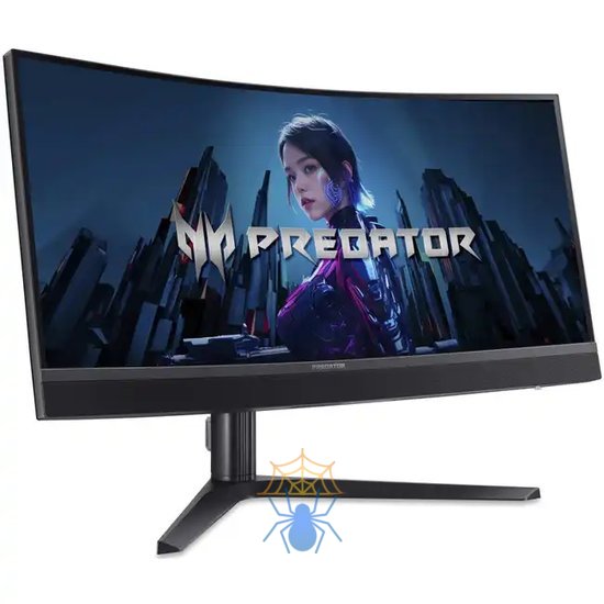 Монитор Acer Predator X34V3bmiiphuzx 34" VA 3440x1440 180 Hz 1000cd/m2 1ms 2xHDMI(2.0) + 1xDP + 1xType-C(90W) + SPK + Audio out + USB3.2x2 + USB-B (2up 2down)+Speaker 5Wx2 120 H.Adj фото 2