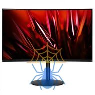 Монитор 31,5" ACER Nitro EI322QURSbmiipphx , Curved 1500R Black, 16:9, VA, 2560x1440, 1msms, 320, 400 cd, 165Hz, 2xHDMI(2.0) + 2xDP(1.4) + Audio Out, 2Wx2, sync FreeSync Premium Pro, HDR 400, hadj130 фото