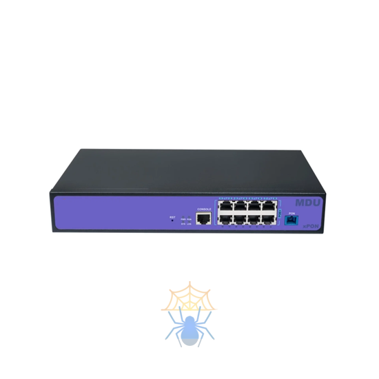 Абонентский терминал ONU GPON, 8x1G , PoE, совместим с BDCOM фото