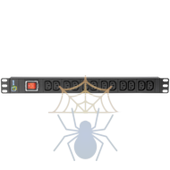 Блок розеток серии SNR-PDU базовый на 12xC13, без шнура питания с вилкой C14, 10A фото 2
