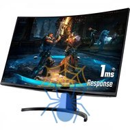 Монитор 31,5'' ACER Nitro ED320QXbiipx, ZeroFrame, Curved 1500R Black, 16:9, VA, 1920x1080, 1ms, 300cd, 240Hz, 2xHDMI(2.0) + 1xDP(1.2) + Audio out , sync: FreeSync фото 3