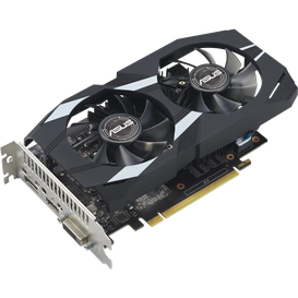 Видеокарта Asus GeForce GTX 1650 Dual EVO OC DUAL-GTX1650-O4GD6-P-EVO