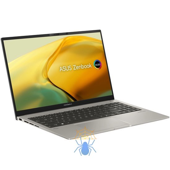 Ноутбук Asus Zenbook 15 OLED UM3504DA-MA197 Ryzen 5 7535U 16Gb SSD512Gb AMD Radeon 15.6" OLED 2.8K (2880x1620) noOS grey WiFi BT Cam Bag (90NB1163-M007B0) фото 4