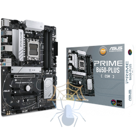 Материнская плата ASUS PRIME B650-PLUS, AM5, B650, 4*DDR5, 4*SATA, 2*M.2, 5*USB 3.2, 2*USB 2.0, Type-C, 3*PCIx16, 2*PCIx1, DP+HDMI, ATX; 90MB1BS0-M0EAYC фото 5