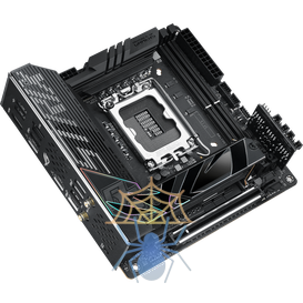 Материнская плата ASUS ROG STRIX Z790-I GAMING WIFI, LGA1700, Z790, 2*DDR5, 2*SATA, 2*M.2, 5*USB 3.2, 2*USB 2.0, 2*USB4, 1*PCIx16, DP+HDMI, mITX; 90MB1CM0-M0EAY0 фото 4