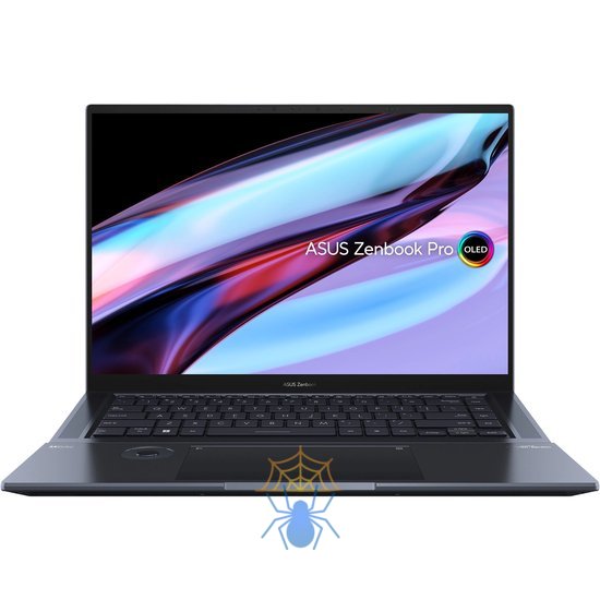 Ноутбук Asus Zenbook Pro 16X OLED UX7602VI-ME097X Core i9 13900H 32Gb SSD1Tb NVIDIA GeForce RTX4070 8Gb 16" OLED Touch 4K (3840x2400) Windows 11 Professional black WiFi BT Cam Bag (90NB10K1-M005D0) фото