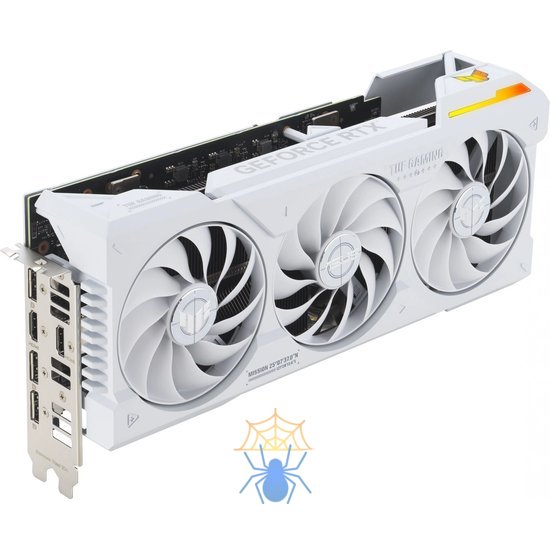 Видеокарта Asus PCI-E 4.0 TUF-RTX4070TIS-O16G-BTF-WHITE NVIDIA GeForce RTX 4070TI Super 16Gb 192bit GDDR6X 2640/21000 HDMIx2 DPx3 HDCP Ret фото 7