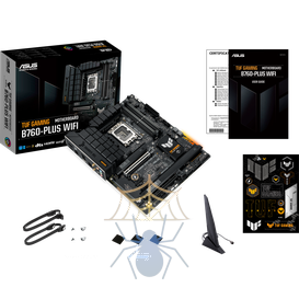 Материнская плата Asus TUF GAMING B760-PLUS WIFI Soc-1700 Intel B760 4xDDR5 ATX AC`97 8ch(7.1) 2.5Gg RAID+HDMI+DP фото 7