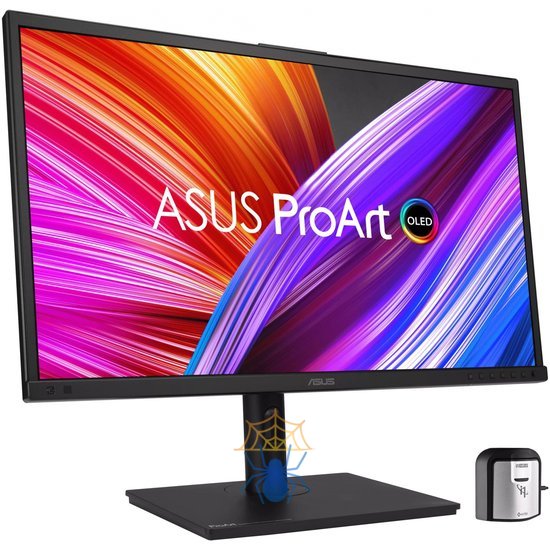 Монитор Asus 27" ProArt PA27DCE-K черный OLED LED 0.1ms 16:9 HDMI M/M матовая HAS Piv 350cd 178гр/178гр 3840x2160 60Hz DP 4K USB 9.4кг фото 2