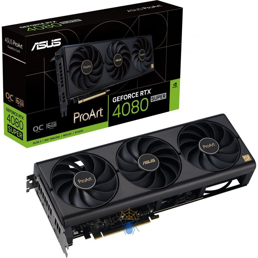 Видеокарта Asus PCI-E 4.0 PROART-RTX4080S-O16G NVIDIA GeForce RTX 4080 Super 16Gb 256bit GDDR6X 2610/23000 HDMIx1 DPx3 HDCP Ret фото 13