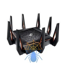 Роутер ASUS GT-AX11000 // AX11000 // 1148 + 4804Mbps, 2,4 + 5 gGz, 8 antenna, USB, GBT LAN ; 90IG04H0-MU9G00 фото