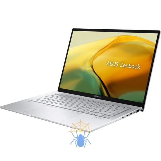 Ноутбук Asus Zenbook 14 UX3402VA-KP697 Core i5 13500H 16Gb SSD512Gb Intel Iris Xe graphics 14" IPS WQXGA (2560x1600) noOS silver WiFi BT Cam Bag (90NB10G6-M014Z0) фото 4