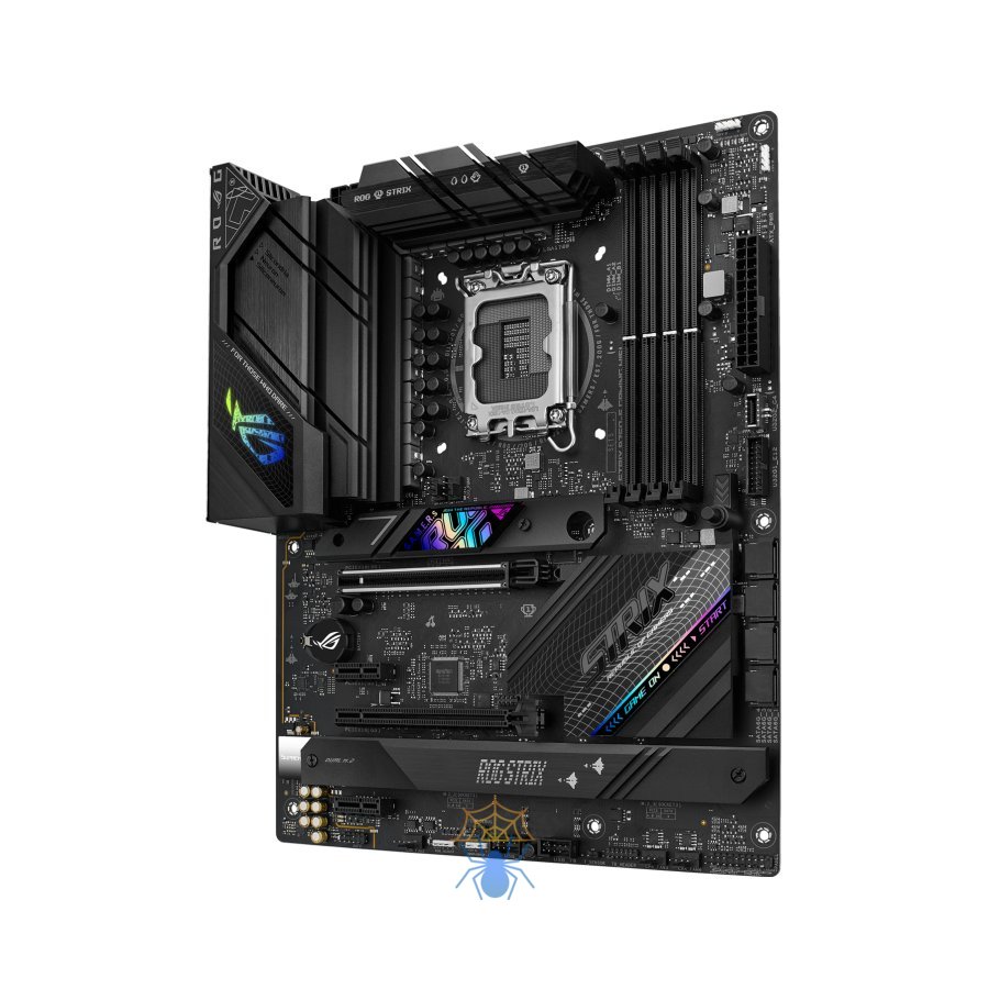 Материнская плата Asus ROG STRIX B760-F GAMING WIFI Soc-1700 Intel B760 4xDDR5 ATX AC`97 8ch(7.1) 2.5Gg RAID+HDMI+DP фото 3