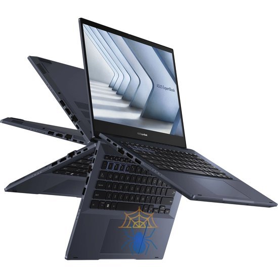 Ноутбук Asus ExpertBook B5 Flip B5402FVA-HY0279W Core i5 1340P 8Gb SSD512Gb Intel UHD Graphics 14" IPS Touch FHD (1920x1080) Windows 11 Home black WiFi BT Cam (90NX06N1-M009H0) фото 9