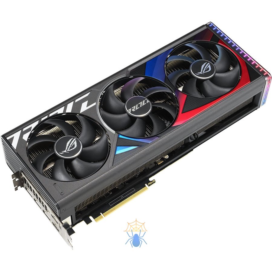 Видеокарта Asus PCI-E 4.0 ROG-STRIX-RTX4080S-16G-GAMING NVIDIA GeForce RTX 4080 Super 16Gb 256bit GDDR6X 2550/23000 HDMIx2 DPx3 HDCP Ret фото 2