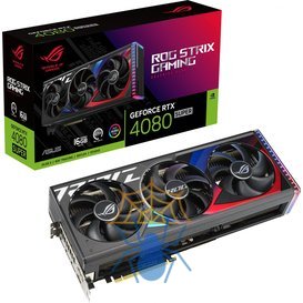 Видеокарта Asus PCI-E 4.0 ROG-STRIX-RTX4080S-16G-GAMING NVIDIA GeForce RTX 4080 Super 16Gb 256bit GDDR6X 2550/23000 HDMIx2 DPx3 HDCP Ret фото 13