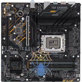 Материнская плата Asus TUF GAMING B660M-E D4 Soc-1700 Intel B660 4xDDR4 mATX AC`97 8ch(7.1) 2.5Gg RAID+HDMI+DP фото