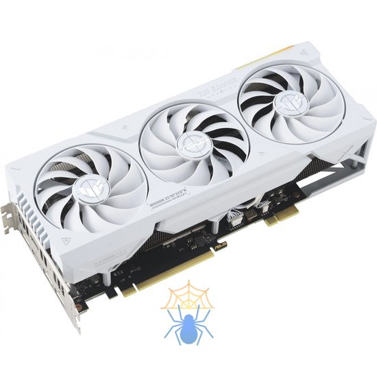 Видеокарта Asus PCI-E 4.0 TUF-RTX4070TIS-O16G-BTF-WHITE NVIDIA GeForce RTX 4070TI Super 16Gb 192bit GDDR6X 2640/21000 HDMIx2 DPx3 HDCP Ret фото 2