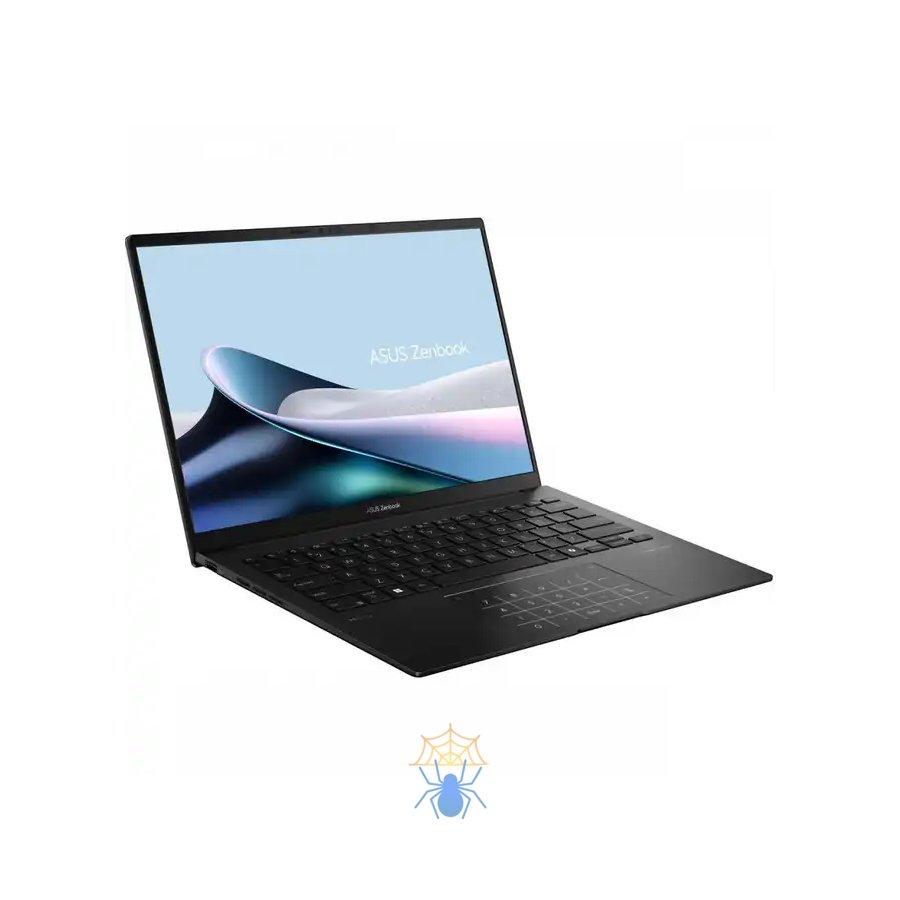 Ноутбук Asus Zenbook 14 OLED UM3406HA-QD015W Ryzen 7 8840HS 16Gb SSD1Tb AMD Radeon 14" OLED FHD+ (1920x1200) Windows 11 Home black WiFi BT Cam Bag (90NB1271-M003F0) фото