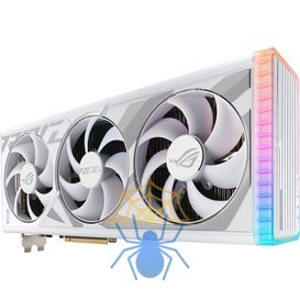 Видеокарта Asus PCI-E 4.0 ROG-STRIX-RTX4080S-O16G-WHITE NVIDIA GeForce RTX 4080 Super 16Gb 256bit GDDR6X 2640/23000 HDMIx2 DPx3 HDCP Ret фото 6