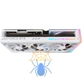 Видеокарта Asus PCI-E 4.0 ROG-STRIX-RTX4080S-O16G-WHITE NVIDIA GeForce RTX 4080 Super 16Gb 256bit GDDR6X 2640/23000 HDMIx2 DPx3 HDCP Ret фото 10