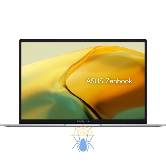 Ноутбук Asus Zenbook 14 OLED UX3402VA-KM748 Core i7 13700H 16Gb SSD1Tb Intel Iris Xe graphics 14" OLED 2.8K (2880x1800) noOS silver WiFi BT Cam Bag (90NB10G6-M015R0) фото 2