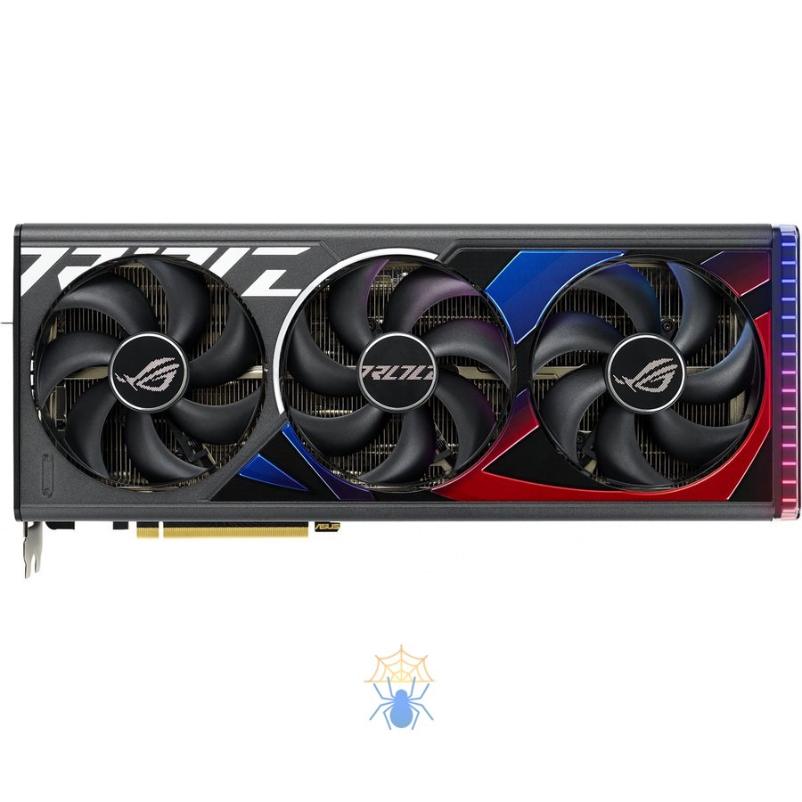 Видеокарта Asus PCI-E 4.0 ROG-STRIX-RTX4080S-16G-GAMING NVIDIA GeForce RTX 4080 Super 16Gb 256bit GDDR6X 2550/23000 HDMIx2 DPx3 HDCP Ret фото