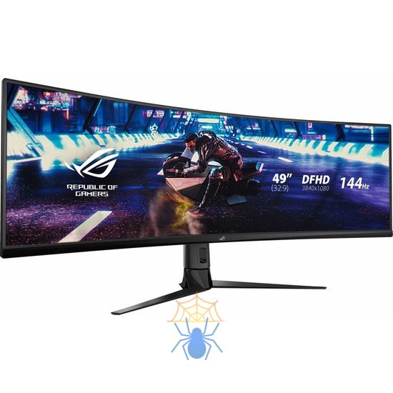 Монитор Asus 49" ROG Strix XG49VQ VA 3840x1080 144Hz FreeSync 2 450cd/m2 32:9 фото 3