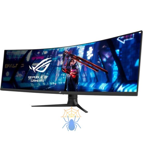 Монитор Asus 49" ROG Strix XG49WCR черный VA LED 1ms 32:9 HDMI матовая HAS Piv 450cd 178гр/178гр 5120x1440 165Hz DP 5K USB 14.92кг фото 3