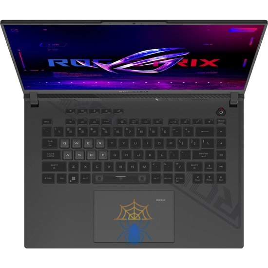 Ноутбук Asus ROG Strix G16 G614JI-N4413 Core i7 13650HX 32Gb SSD1Tb NVIDIA GeForce RTX4070 8Gb 16" IPS WQXGA (2560x1600) noOS grey WiFi BT Cam (90NR0D41-M00VN0) фото 5