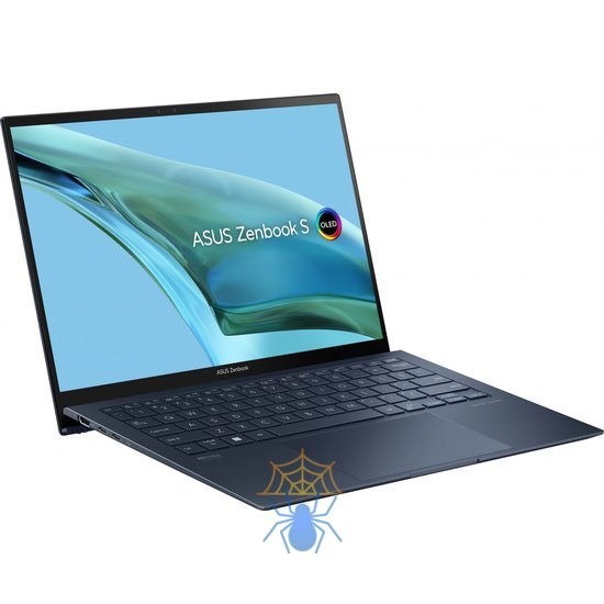 Ноутбук Asus Zenbook S UX5304MA-NQ172 Core Ultra 7 155U 16Gb SSD1Tb Intel Graphics 13.3" OLED 3K (2880x1800) noOS blue WiFi BT Cam Bag (90NB12V3-M00B20) фото 3