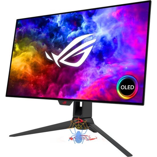 Монитор Asus 27" ROG Swift PG27AQDM черный OLED LED 16:9 HDMI M/M матовая HAS Piv 450cd 178гр/178гр 2560x1440 240Hz FreeSync Premium DP 2K USB 6.9кг фото 4