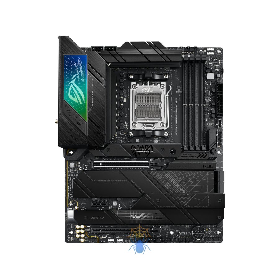 Материнская плата Asus ROG STRIX X670E-F GAMING WIFI SocketAM5 AMD X670 4xDDR5 ATX AC`97 8ch(7.1) 2.5Gg RAID+HDMI+DP фото