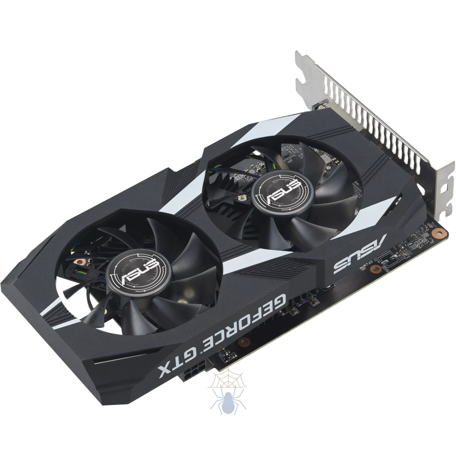 Видеокарта Asus PCI-E DUAL-GTX1650-O4GD6-P-EVO NVIDIA GeForce GTX 1650 4Gb 128bit GDDR6 1755/12000 DVIx1 HDMIx1 DPx1 HDCP Ret фото 3