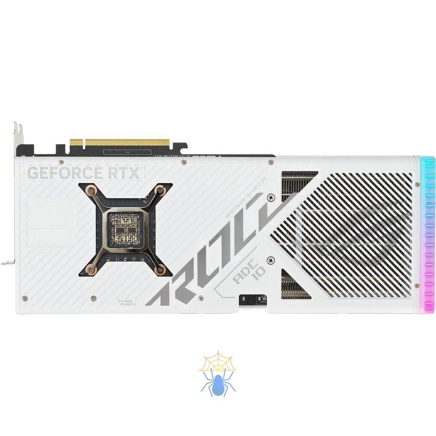 Видеокарта Asus PCI-E 4.0 ROG-STRIX-RTX4080S-O16G-WHITE NVIDIA GeForce RTX 4080 Super 16Gb 256bit GDDR6X 2640/23000 HDMIx2 DPx3 HDCP Ret фото 7